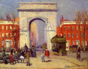 Washington Square Park — William James Glackens