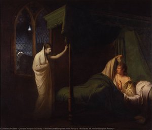 William And Margaret From Percy's 'reliques Of Ancient English Poetry' — Joseph Wright Of Derby