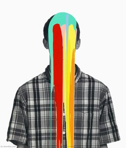 Brilliant Information Overload Pop Head — Douglas Coupland