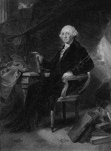 George Washington: Design For An Engraving — Alonzo Chappel