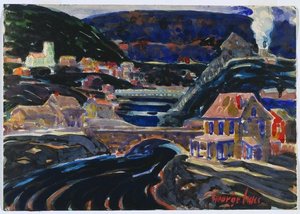 Pennsylvania Coal Town — George Benjamin Luks