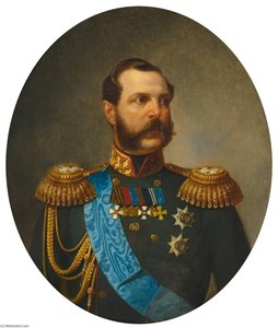 Portrait Of Alexander Ii Of Russia (1818 1881) — Heinrich Von Angeli