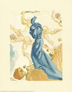Die Hölle Aus Der Göttlichen Komödie — Salvador Dalí