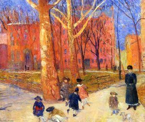 29 Washington Square — William James Glackens