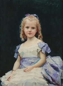 Portrait Of A Girl — Raimundo De Madrazo Y Garreta