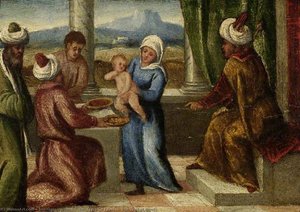 The Trial Of Moses — Bonifazio Veronese