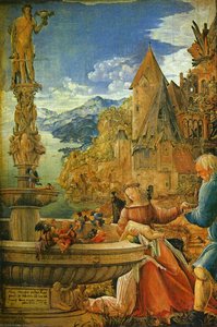 Rest On The Flight — Albrecht Altdorfer