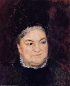 Portrait D'une Vieille Femme (madame Le Coeur) — Pierre-auguste Renoir