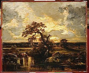 Soleil Couchant Apres L'orage — Jules Dupré