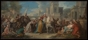 The Triumph Of Mordecai — Žan Fransoa De Troj