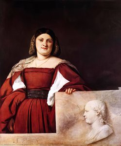 Ritratto Di Una Donna (la Schiavona) — Tiziano Vecellio