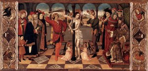 The Flagellation Of Christ — Jaume Huguet