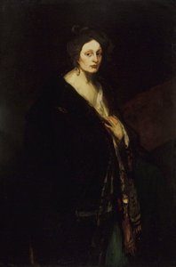 Woman In Manteau — Robert Henri