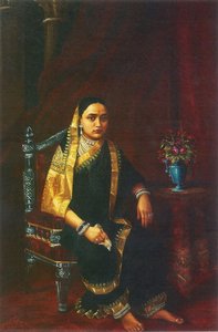 Maharani Chimnabai Ii — Raja Ravi Varma