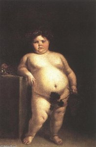 La Monstrua Desnuda (eugenia Martinez Vallejo Unclothed) — Juan De Miranda