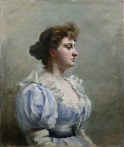 Retrato De Mujer — Emilio Sala Y Frances