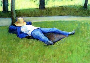 The Nap — Gustave Caillebotte