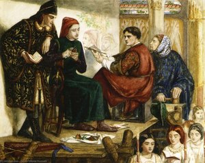 La Peinture De Giotto Représentant Dante Alighieri — Dante Gabriel Rossetti