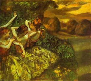 Four Dancers — Edgar Degas