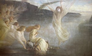 The Martyrdom Of Saint Christina — Vicente Palmaroli Y Gonzalez