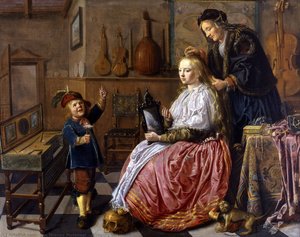 Allegory Of Vanity — Jan Miense Molenaer