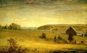 Thomas Strongs House, Setauket, Long Island — William Sidney Mount