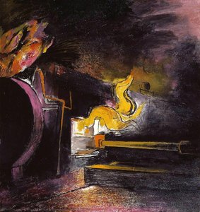Feeding A Steel Furnace — Graham Vivian Sutherland