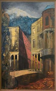 Bath, Composite Of Bath Street And Corner Of Camden Crescent — John Piper
