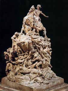 Sketch For The Marshal Moncey Monument — Jean-baptiste Carpeaux