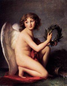 Prince Heinrich Lubomirski As The Genius Of Fame — Louise Élisabeth Vigée Le Brun