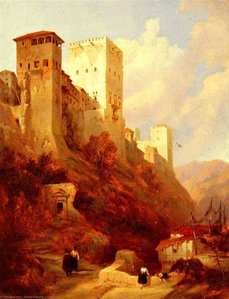 Tower Of Comares, Alhambra, Granada — David Roberts