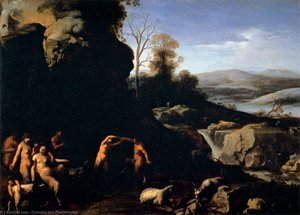 Satyr Dance — Cornelis Van Poelenburch