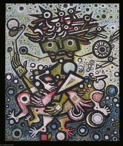1976.1 Les Oiseaux Et Les Mains — Robert Tatin