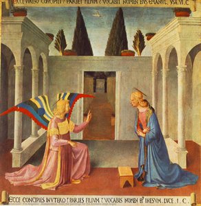 Annunciationen — Fra Angelico
