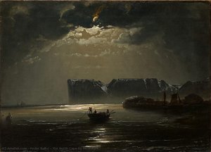 The North Cape By Moonlight — Peder Balke