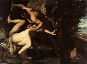 The Murder Of Abel — Jacopo Tintoretto