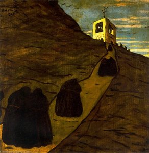 Ascent To The Convent — Giorgio De Chirico
