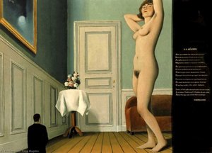 Die Riesenfrau — René Magritte