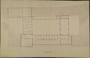 2nd Top Floor (institute And Lecture Hall Building Leipzig University Goethe-straße, Floor Plan) — Franz Ehrlich