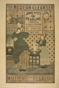 'the Modern Cleanser', (41 X 27 Cm) (1896) — Louis John Rhead