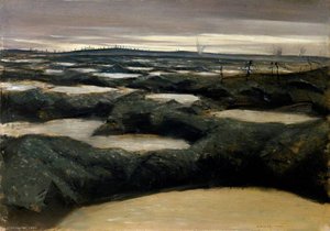 After A Push — Christopher Richard Wynne Nevinson