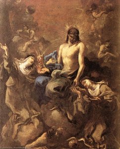 Christ Adored By Two Nuns — Alessandro Magnasco