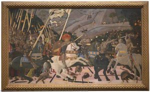 Niccolò Mauruzi Da Tolentino At The Battle Of San Romano — Paolo Uccello
