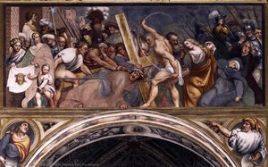 Carrying The Cross — Giovanni Antonio De Sacchis (il Pordenone)