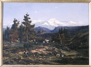 Paysage De Montagne — Dubuisson Alexandre