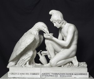 Ganimede And The Eagle — Bertel Thorvaldsen