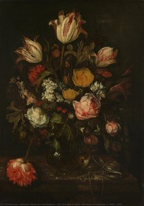 Still Life With Flowers, Abraham Van Beyeren, C. 1660 - 1690 — Abraham Hendricksz. Van Beyeren