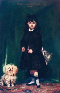 The Artist's Daughter, Marie-anne — Carolus-duran (charles-auguste-emile Durand)