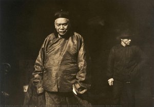 Merchant And Body Guard, Old Chinatown, San Francisco — Arnold Konrad Gustav Genth
