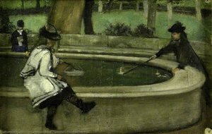 The Boating Pool — Lourens Alma Tadema